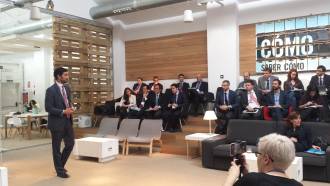 Duarte Libano, vicepresidente de la AEFI, en el encuentro Revoluci�n en el ecosistema financiero