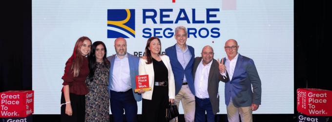 Reale Seguros, elegida mejor compañía para trabajar en la categoría de más de 1.000 empleados Reale Seguros, elegida mejor compañía para trabajar en la categoría de más de 1.000 empleados